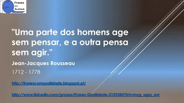 6395 12233 - Frases De Jean Jacques Rousseau