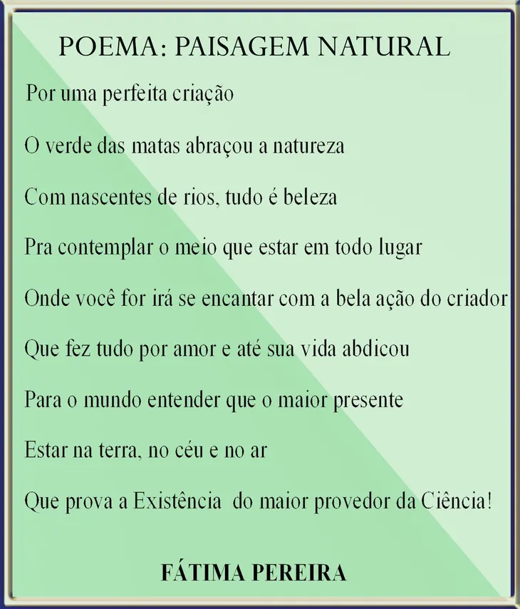 6551 25041 - Poema Sobre Paisagem