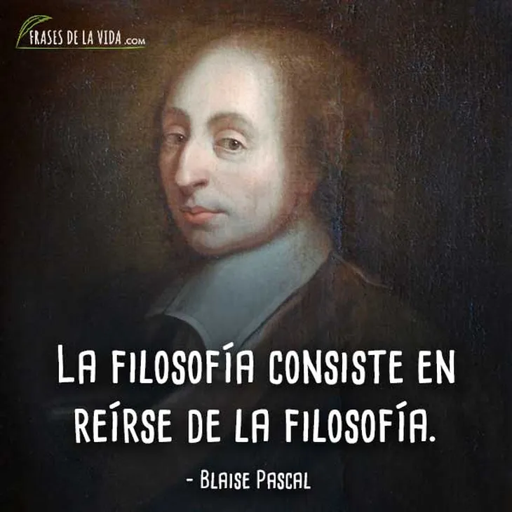 6674 81551 - Blaise Pascal Frases