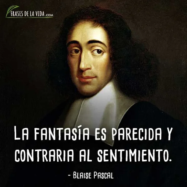 6674 81559 - Blaise Pascal Frases