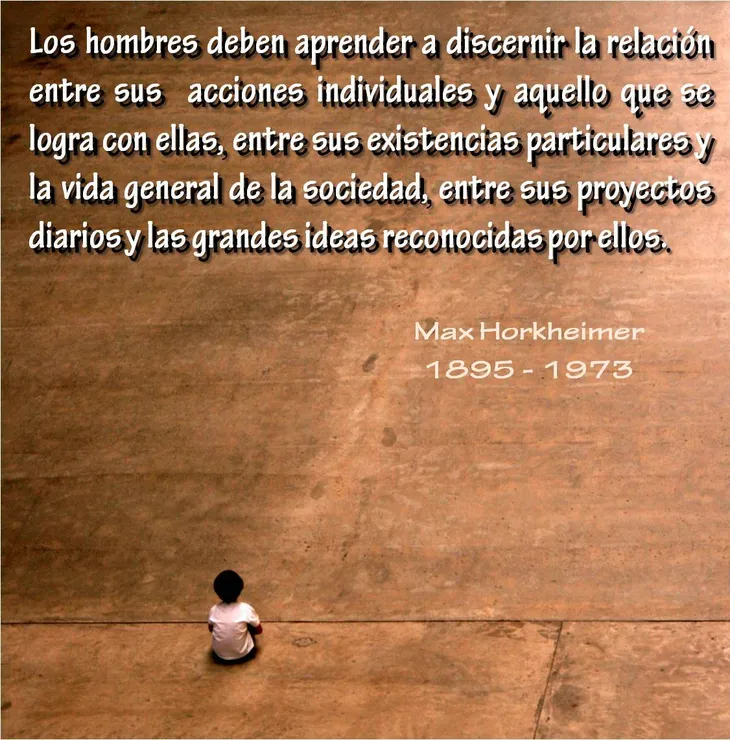 6722 94069 - Max Horkheimer Frases