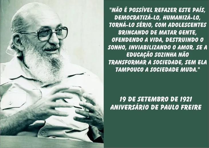 6771 85068 - Frases De Paulo Freire