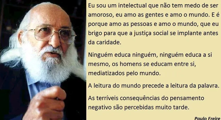 6771 85073 - Frases De Paulo Freire