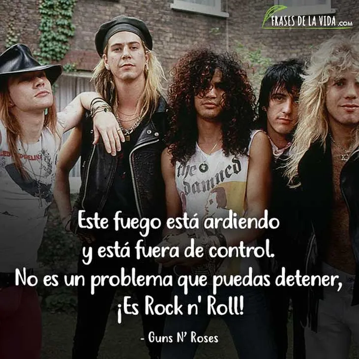 6947 44948 - Frases Guns N Roses