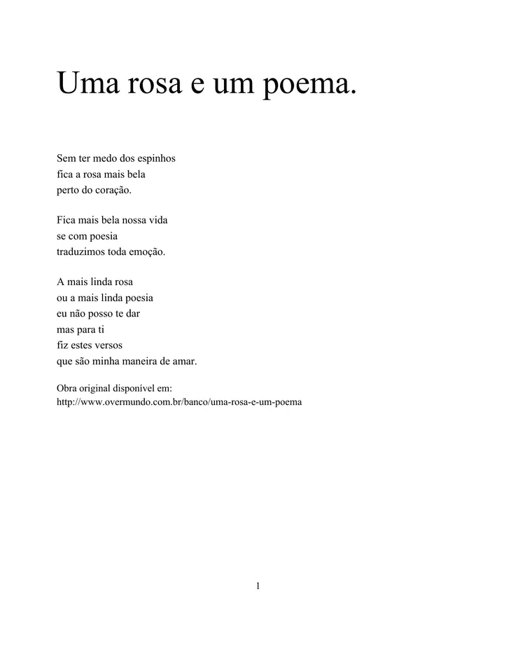 6973 103525 - Poema Sobre Medo
