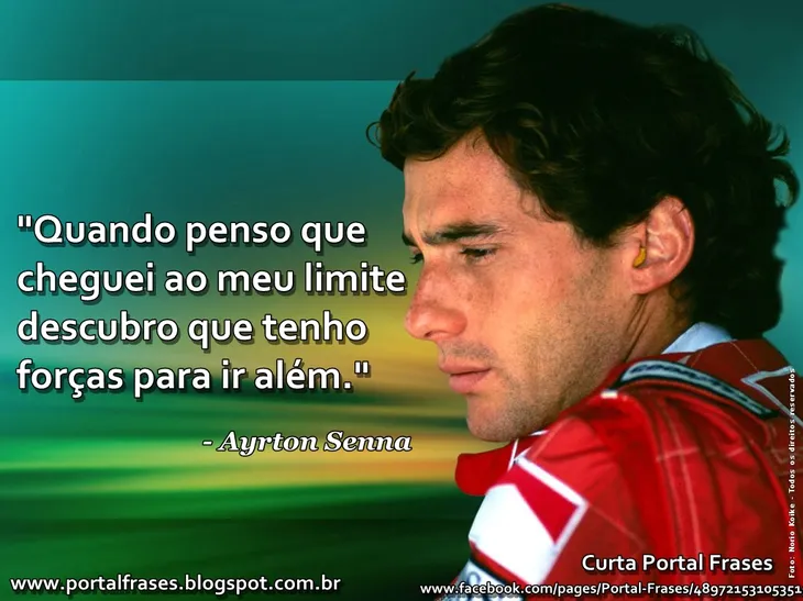 7078 84817 - Frases Ayrton Senna