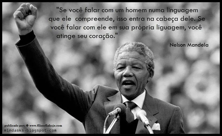 7094 101154 - Frase Do Nelson Mandela