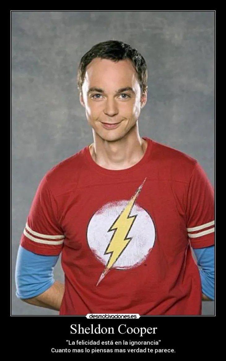7108 73331 - Sheldon Cooper Frases