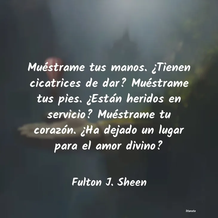 7190 98582 - Fulton Sheen Frases