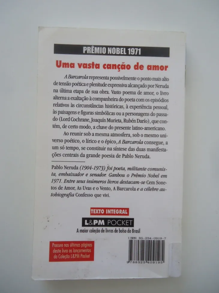 7270 107071 - Texto De Pablo Neruda