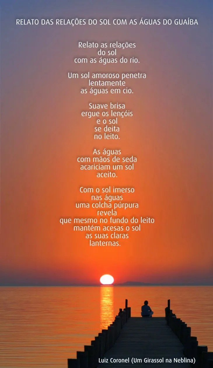 7284 4793 - Poema Por Do Sol