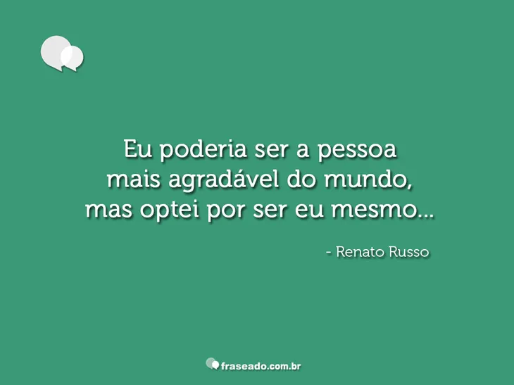 7397 5523 - Frases Renato Russo