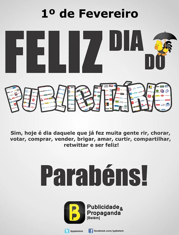 7490 20128 - Feliz Dia Do Publicitário