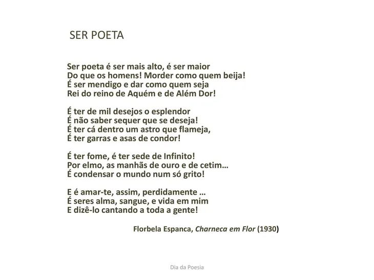 7518 96660 - Ser Poeta Florbela Espanca