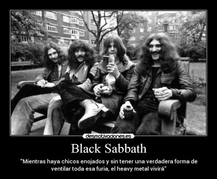 7552 82621 - Black Sabbath Frases