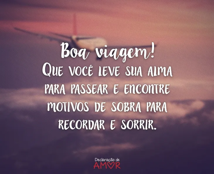 7955 72414 - Mensagem De Boa Viagem