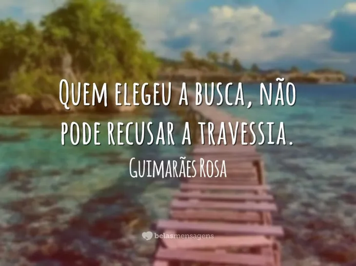 800 69048 - Frase De Guimarães Rosa