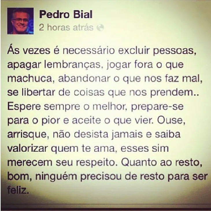 8037 74576 - Falta De Tempo Pedro Bial