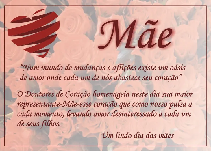 8048 55382 - Mensagem Dia Das Mães