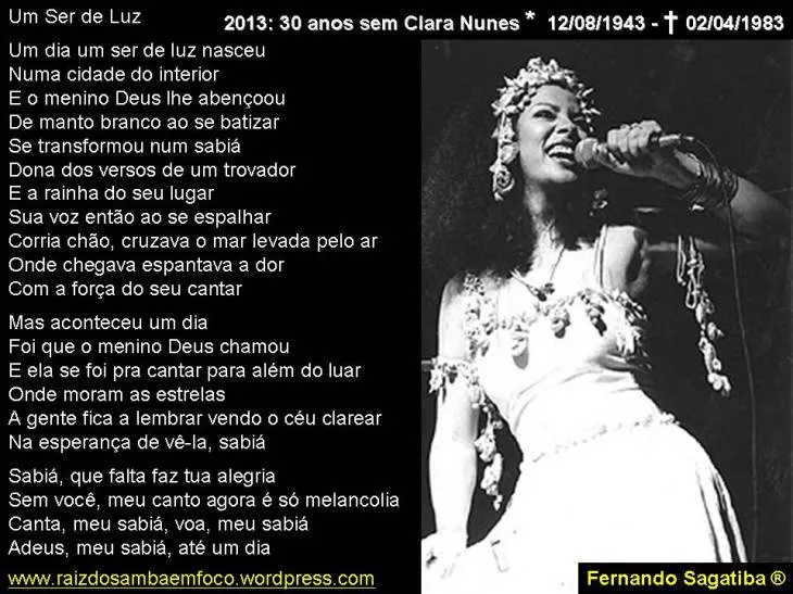 8080 79707 - Frases Clara Nunes