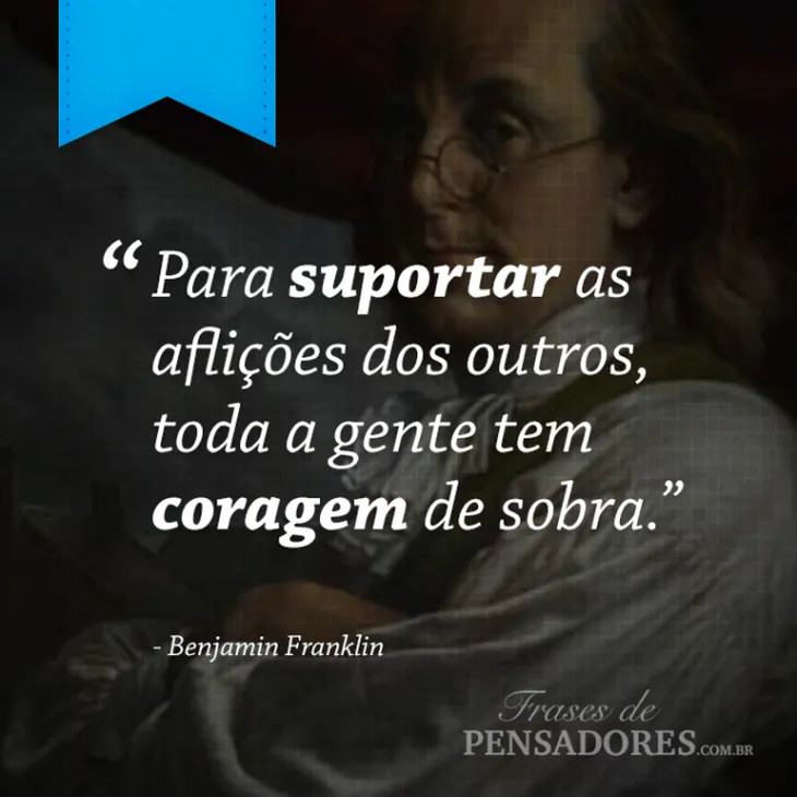 8106 82661 - Frase De Benjamin Franklin