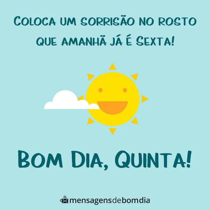 8332 112767 - Bom Dia Quinta Feira