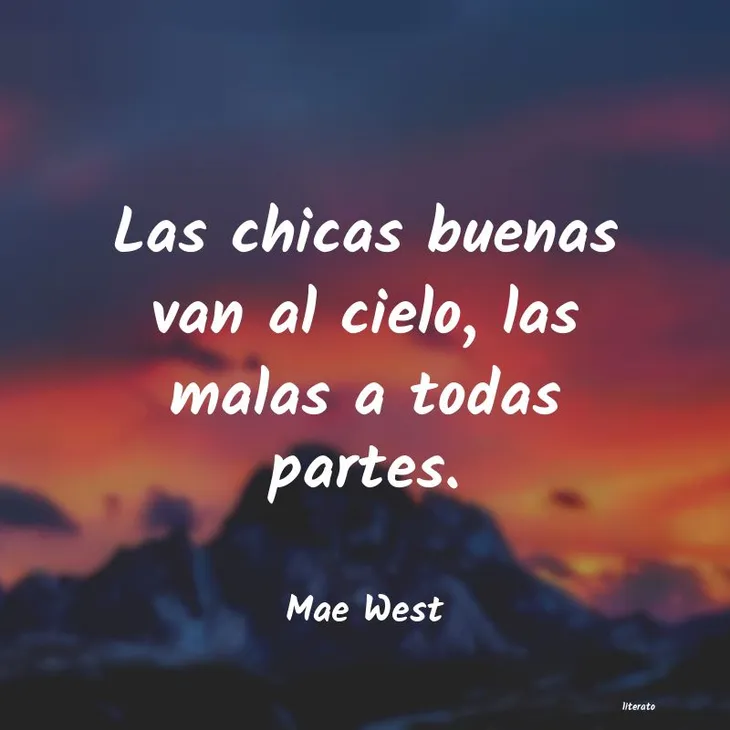 8550 63614 - Mae West Frases