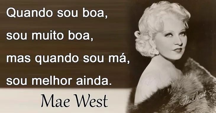 8550 63624 - Mae West Frases