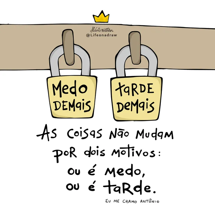 8581 5128 - Frases As Coisas Mudam