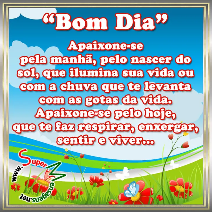 9001 65580 - Bom Dia Apaixonado