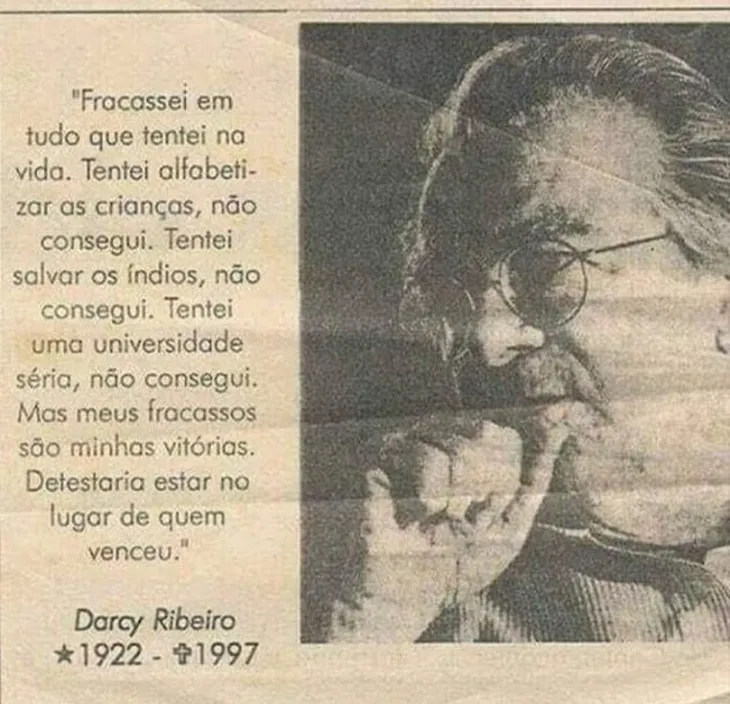 9017 60811 - Darcy Ribeiro Frases