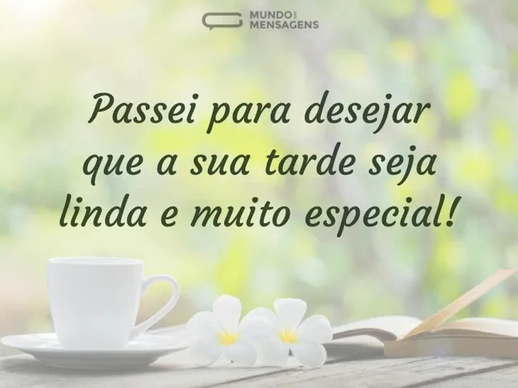 9101 38531 - Mensagem Boa Tarde Whatsapp