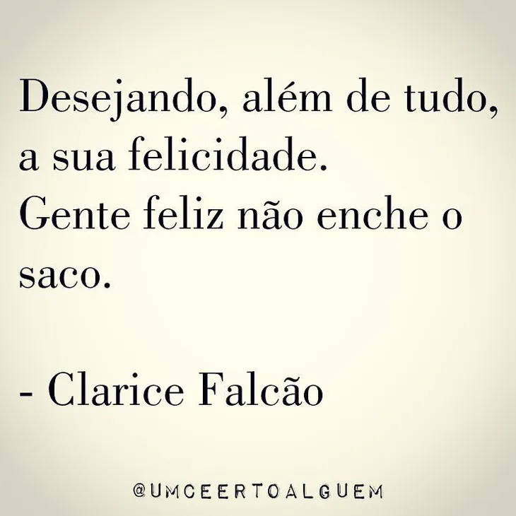 9382 48413 - Frases Clarice Falcão