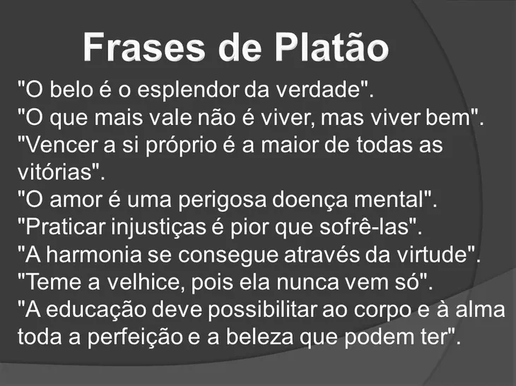 9448 56201 - Frases Filosoficas De Platão