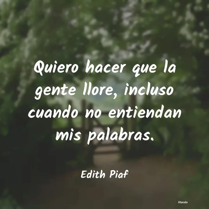 9450 44833 - Frases De Edith Piaf