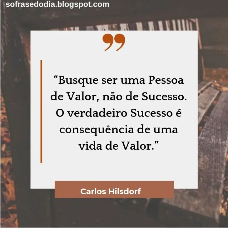 9563 34896 - Carlos Hilsdorf Frases