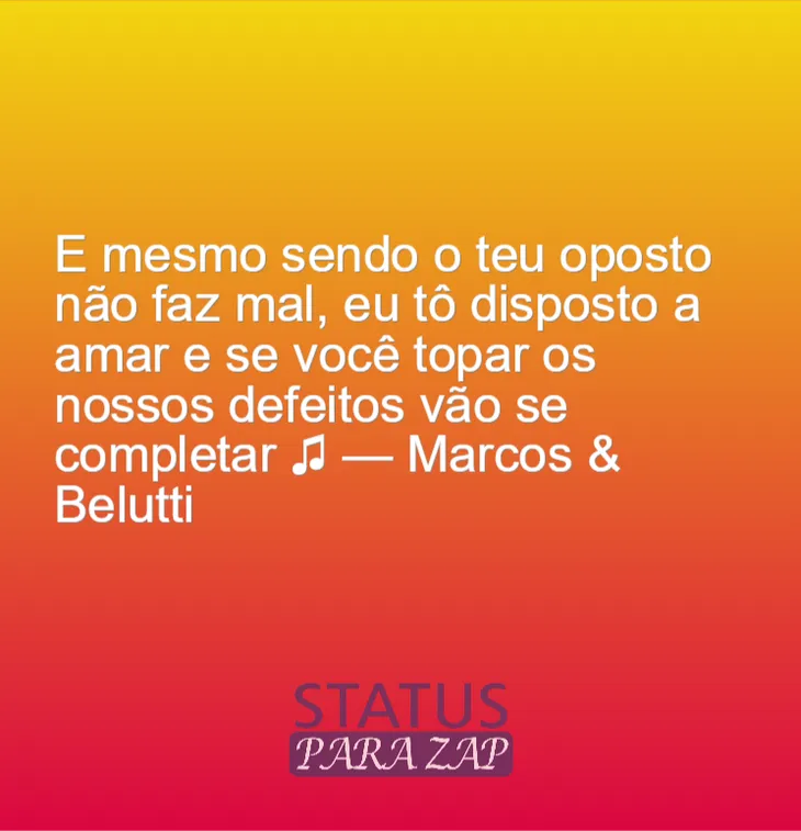9573 55750 - Frases Marcos E Belutti
