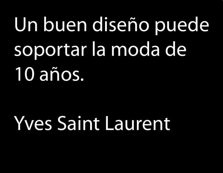 9942 92362 - Frases Yves Saint Laurent